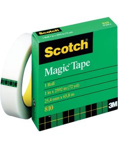 3M Scotch 1 In. x 864 Yd. Magic Transparent Tape Refill
