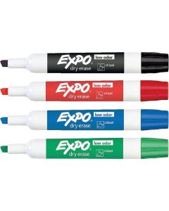 Expo Large Dry Erase Marker Assortment (4-Pack)