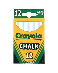 Crayola White Chalk (12-Count)