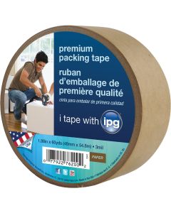 IPG 1.88 In. X 60 Yd. Kraft Sealing Tape