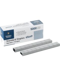 Business Source Standard Chisel Point Staple (5000-Pack)