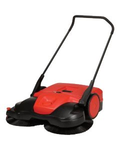 Bissell Commerical Rental 13.2 Gal. 12-V Battery Powered Triple Brush Power Sweeper