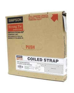 Simpson Cs25 Coiled Straps-25'