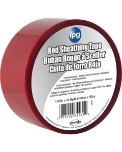 Image of IPG 1.89 In. x 55 Yds. Red Sheathing Tape