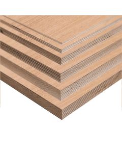 1/2" 4' X 8' RED OAK PLAIN SLICED PLYWOOD - GOOD TWO SIDES