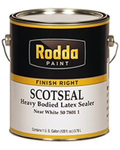 Image of Rodda Scotseal Heavy-Bodied Primer/Sealer Vinyl Acrylic Interior Primer 5 Gallon