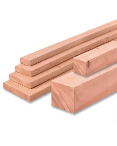 1 X 10 X 8' CEDAR TIGHT KNOT KILN DRIED LUMBER SMOOTH ONE SIDE & TWO EDGES
