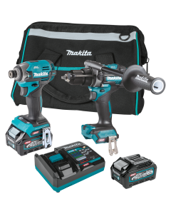 Image of Makita 40V max XGT® Brushless Cordless 2‑Pc. Combo Kit (2.5Ah/4.0Ah)