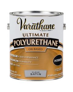 1 Gal Rust-Oleum 9131 Clear Varathane Oil-Based Interior Ultimate Polyurethane, Satin