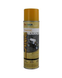 20 Oz Seymour 20-646 Yellow Stripe Water-Based Inverted Traffic Marker Spray Paint