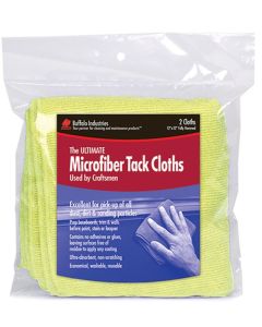 Buffalo 65008 Microfiber Tack Cloth, 2-Pack