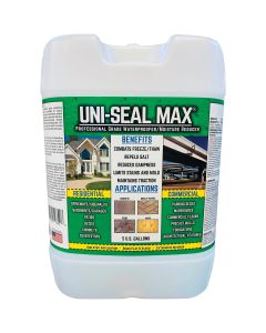 Uni-Seal Max Concrete & Masonry Sealant, 5 Gal.