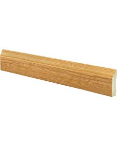 Inteplast Building Products 3/8 In. W. x 1-5/16 In. H. x 7 Ft. L. Majestic Oak Polystyrene Stop Molding