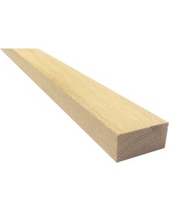 Waddell 1 In. x 2 In. x 3 Ft. Red Oak Board