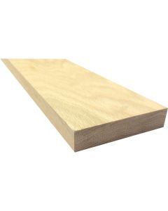 Waddell 1 In. x 4 In. x 4 Ft. Red Oak Board