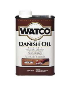 1 Pt Rust-Oleum 65751 Natural Watco Danish Oil Finish