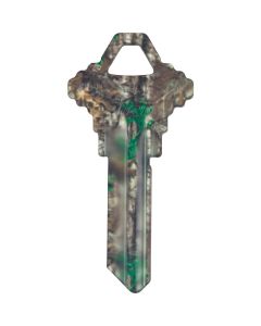 ILCO Schlage Realtree Green Camo Design Decorative Key, SC1 / KCSC1-RT XTRA GREEN CAMO