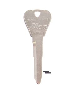 ILCO Ford Nickel Plated Automotive Key, H76 / X244 (10-Pack)