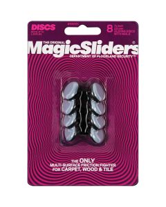 Magic Sliders 7/8 In. Round Nail on Furniture Glide,(8-Pack)