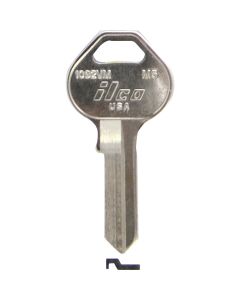 ILCO Master Nickel Plated Padlock Key, M5 / 1092VM (10-Pack)