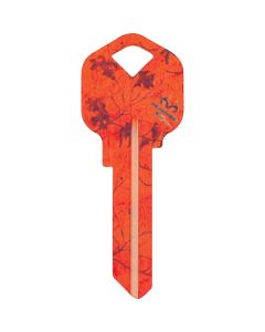 ILCO Kwikset Realtree Orange Blaze Camo Design Decorative Key, KW1 / KCKW-RT XTRA ORANGE