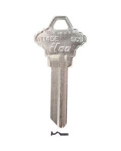 ILCO Schlage Nickel Plated House Key, SC9 / A1145E (10-Pack)