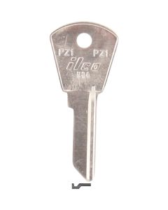 ILCO Papaiz Nickel Plated File Cabinet Key, PZ1 (10-Pack)