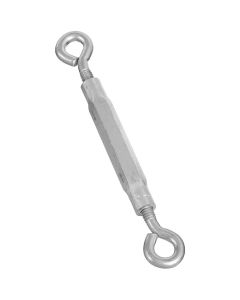 Turnbuckle Zinc 1/4" X 7-1/2"