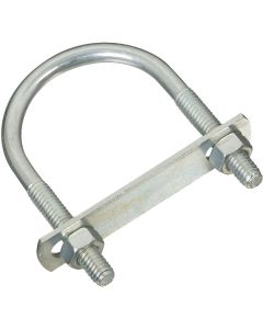 National 5/16 In. x 2 In. x 3-1/4 In. Zinc Round U Bolt