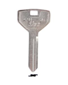 ILCO Chrysler Nickel Plated Automotive Key, Y154 / P1789 (10-Pack)