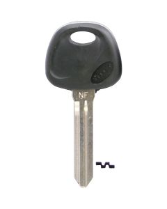 ILCO Hyundai Nickel Plated Automotive Key, HY15-P / HY15P (5-Pack)