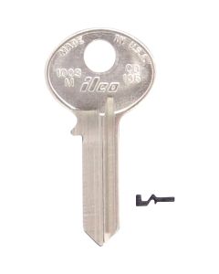 ILCO Corbin Nickel Plated Mailbox Key, 1003M (10-Pack)