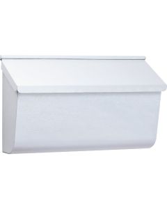 Gibraltar Woodlands White Wall Mount Mailbox