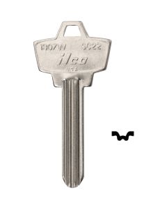 ILCO Schlage Nickel Plated House Key, SC22 / 1307W (10-Pack)