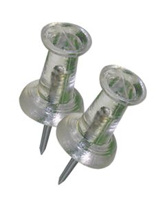 Hillman Anchor Wire Clear Push Pins (16-Count)