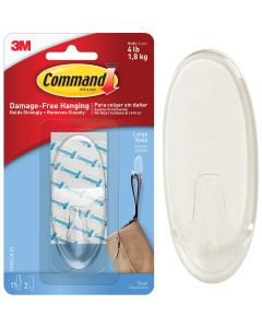 Command 1-3/8 In. x 3-3/8 In. General Adhesive Utility Hook