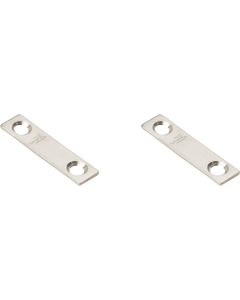 National 2 In. x 1/2 In. Stainless Steel Mending Brace