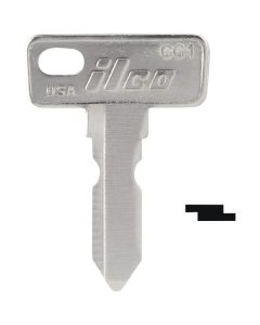 ILCO CC1 Club Golf Cart Key (10-Pack)