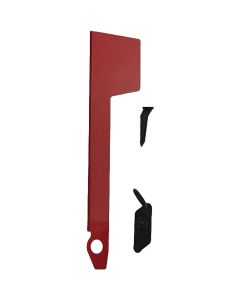 Gibraltar Red Aluminum Replacement Flag Kit