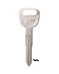 ILCO Kia Nickel Plated Automotive Key, KK3 / X253 (10-Pack)