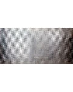 ACP 4 Ft. x 8 Ft. x 0.013 In. Brushed Aluminum Diamond Plate Wall Paneling