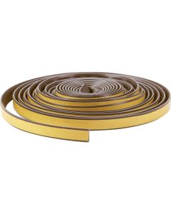 Do it Best 1/2" W x 1/4" T x 20' L Brown Silicone Weatherstrip Tape