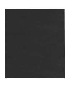 Multy Home 27 In. x 50 Ft. Black Nonslip Rubber Runner