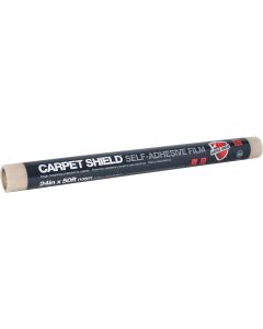 Surface Shields Carpet Shield 21 In. x 30 Ft. Self-Adhesive Film Floor Protector