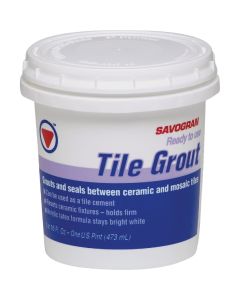 Savogran Pint Bright White Pre-Mixed Tile Grout