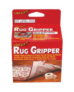 Lok-Lift Rug Gripper 4 In. x 25 Ft. Nonslip Rug Gripper Tape