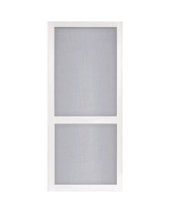 Screen Tight Vinylcraft 36 In. W x 80 In. H x 1 In. Thick White Vinyl Screen Door