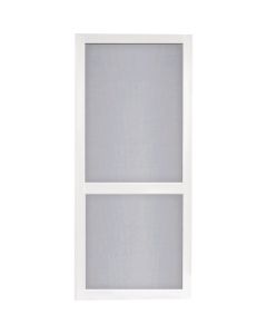 Screen Tight Vinylcraft 32 In. W x 80 In. H x 1 In. Thick White Vinyl Screen Door