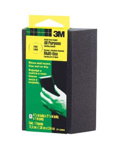 3M Angled Detail Area All-Purpose 2-7/8 In. x 4-7/8 In. x 1 In. Fine Sanding Sponge