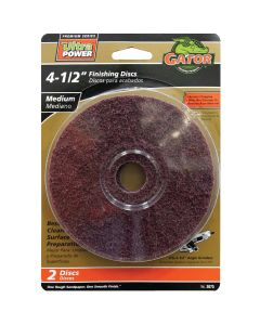 Gator 4-1/2 In. Medium Fiber Disc (2-Pack)